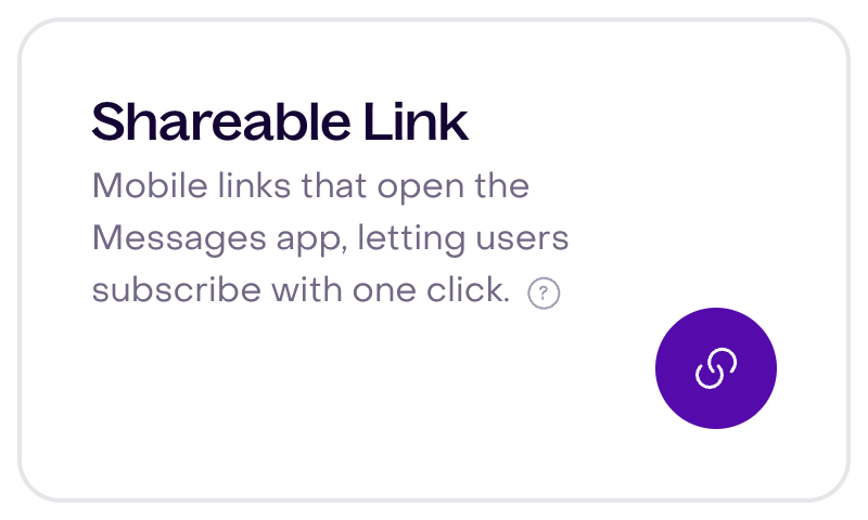 Shareable Link card in the Capture playbook catalog.